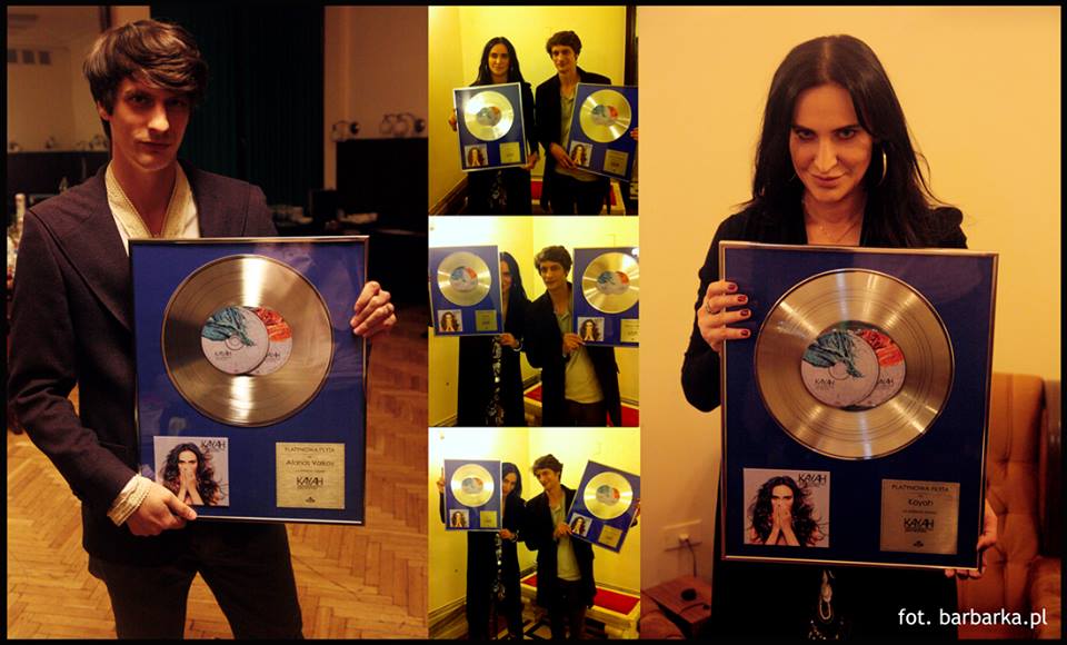 Platinum records for Kayah & Atanas